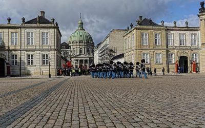 Královský komplex Amalienborg v Kodani